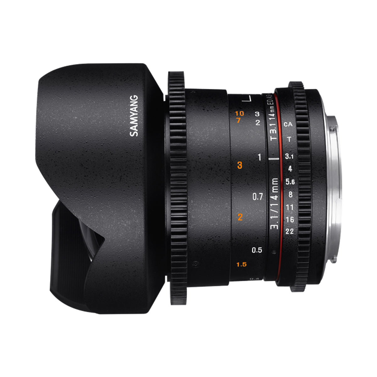Samyang 14mm T3.1 VDSLR ED AS IF UMC II Lens for Canon EF