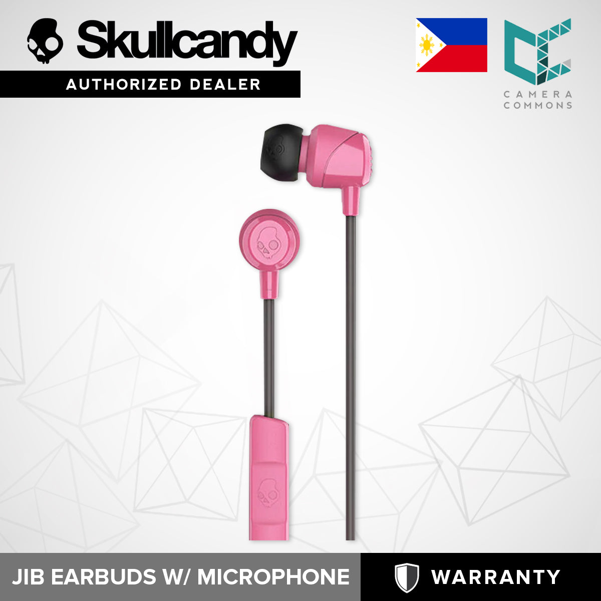 SkullCandy Jib Wired Earbuds with Microphone In-Ear Headphones Earphones Earbud