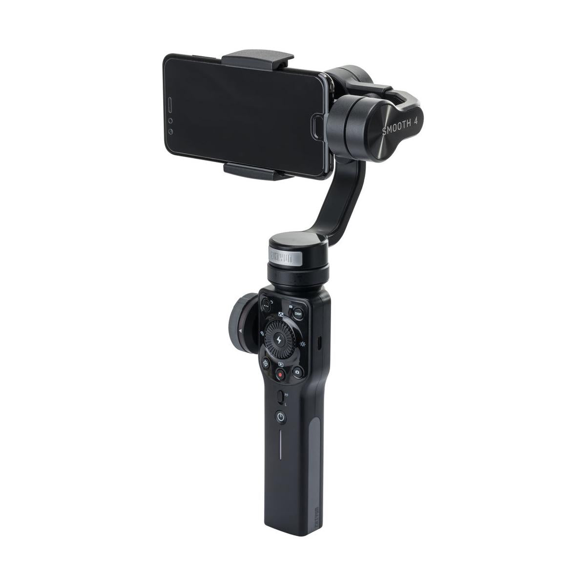 Zhiyun Smooth 4 3-Axis Handheld Gimbal Stabilizer Tripod for Smartphone YouTube Video Vlog Black