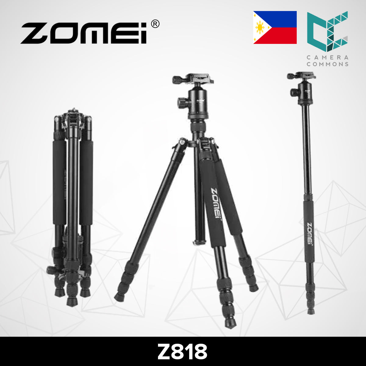 CLEARANCE Zomei TRIPOD Z818 - Black