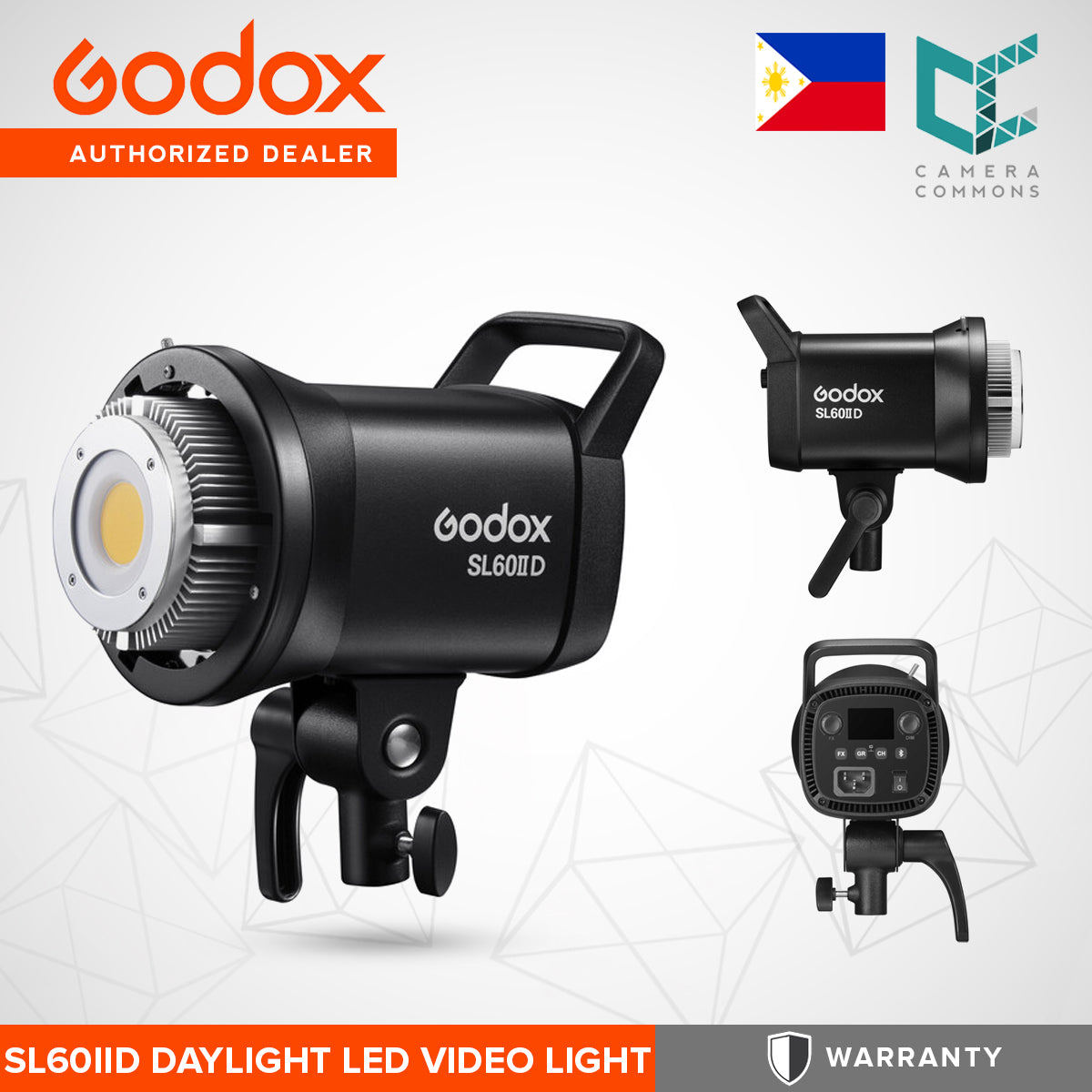 Godox SL-60 SL-60IID SL-60IIDBI LED Video Strobe Light Daylight-Balanced SL60 SL60W SL60IID SL60IIDBI