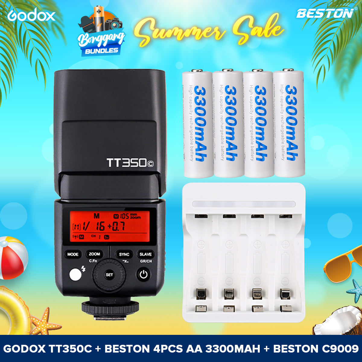 Godox TT350C Mini Thinklite TTL Flash for Canon Cameras TT350