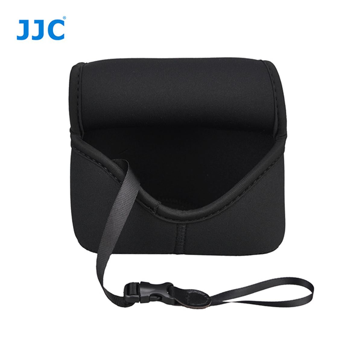 JJC OC-S2Bk Mirrorles Neoprene Camera Pouch For Compact Cameras A6500 A6000 A6300 Fujifilm Canon Olympus
