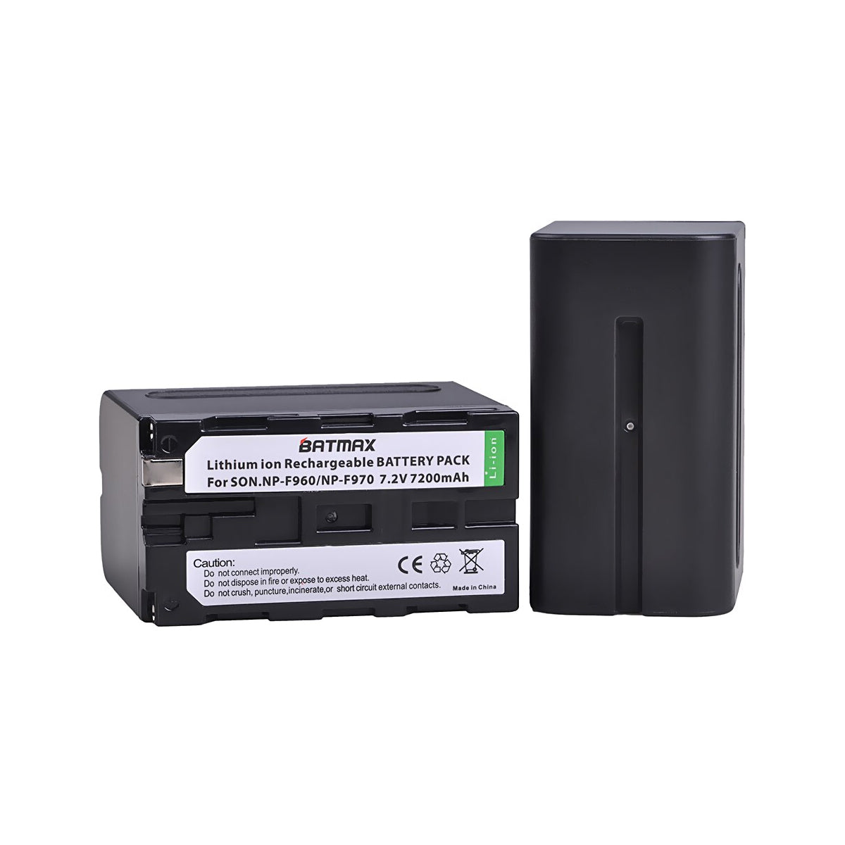 BATMAX 1PC NP-F960 Li-Ion Rechargeable Battery for Sony NPF960