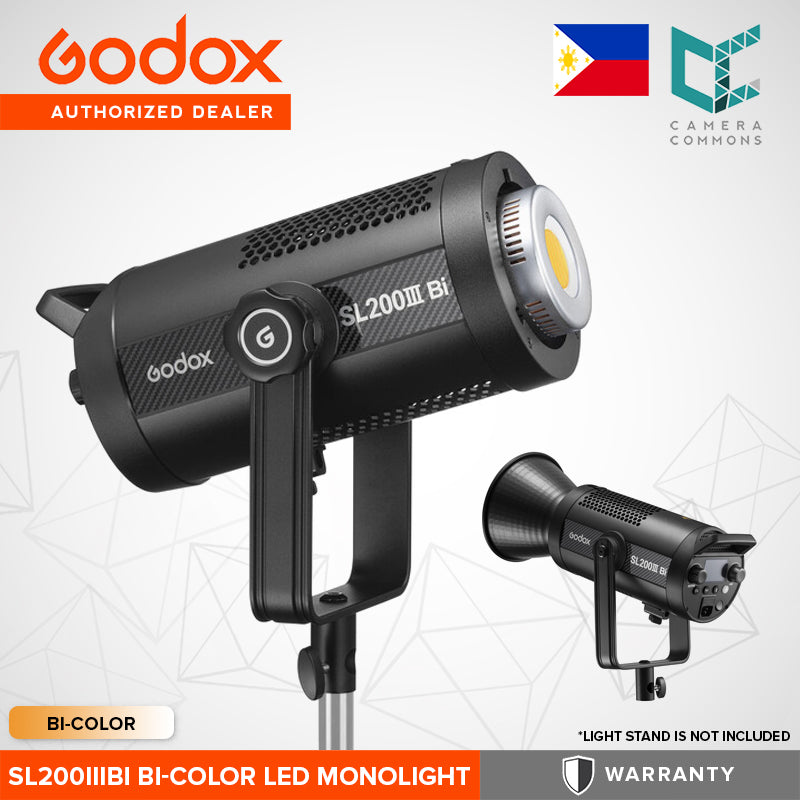 Godox SL200 II III Bi-Color LED Video Light Photography Videography Studio Lighting SL200IIBi SL200IIIBi