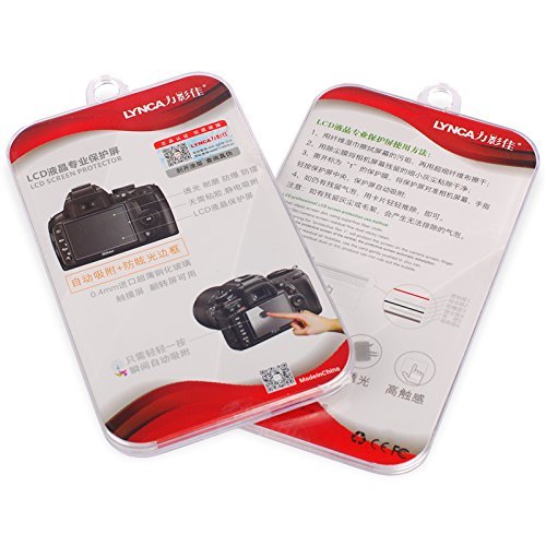 Lynca Tempered Protective Glass Screen Protector for 100D Canon