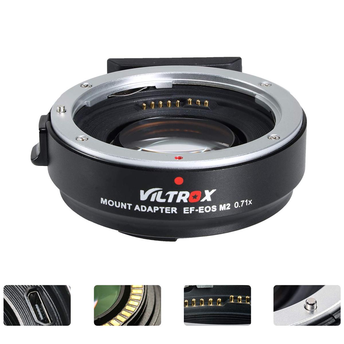 CLEARANCE Viltrox ADAPTER EF-EOS M2 for Camera Lens Connector Converter