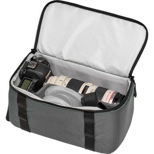 Lowepro GearUp Pro II 5L Camera Cube Large Gray Organizer Flexible Padded Interior Dividers