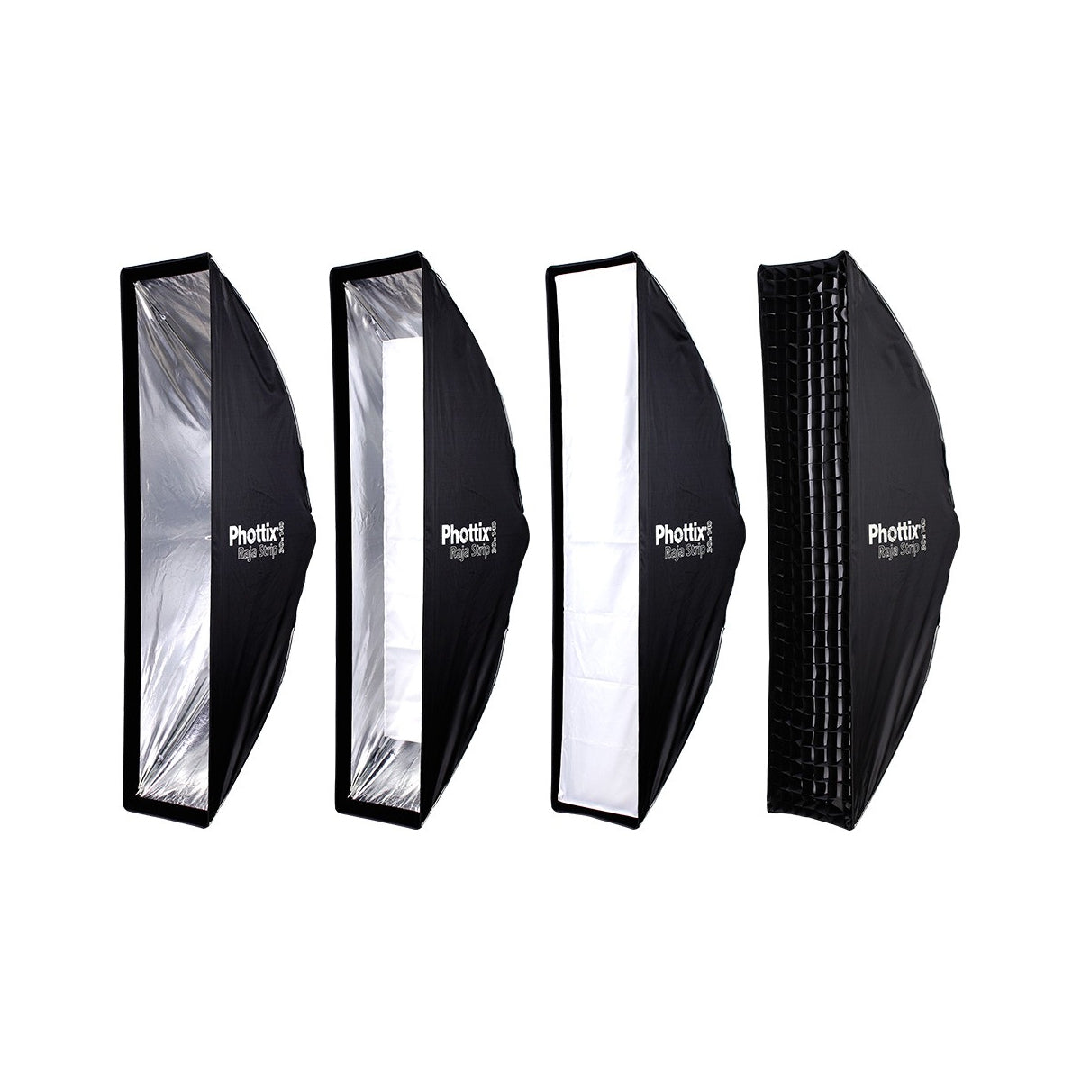 Phottix Raja Strip Softbox with Grid 30x140cm 12x55 inches PH82725
