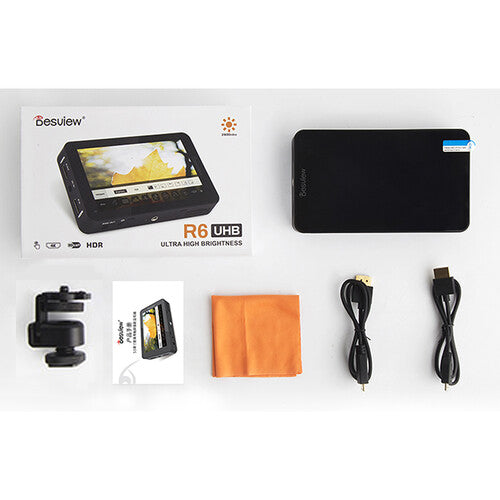 Desview R6 UHB 5.5'' 2800 cd/mò Ultra High-Brightness Touchscreen Monitor