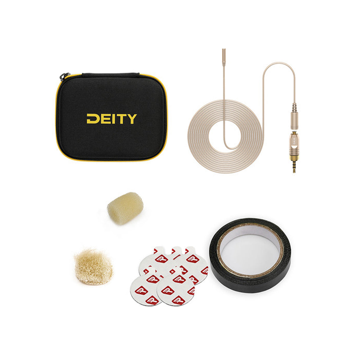 Deity Microphones W.Lav Pro 4mm IP57 Waterproof Lavalier with 3.5mm DA35 Microdot Adapter