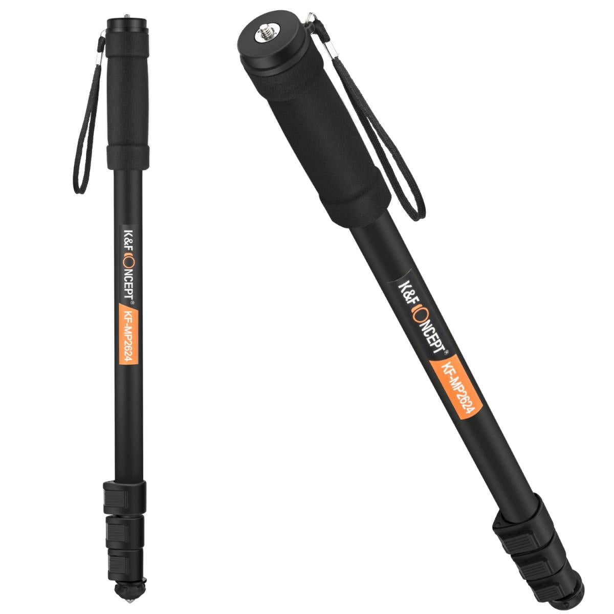 K&F Concept MP-2624 Camera Monopod 4-Section 67"/171CM Compact Portable Travel DSLR Monopod KF09.011