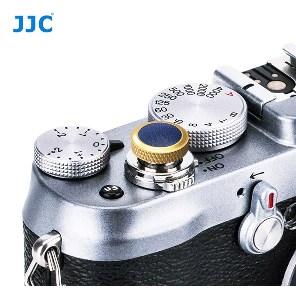 CLEARANCE JJC SHUTTER BUTTON SRB-DGD BLUE Camera Accessories