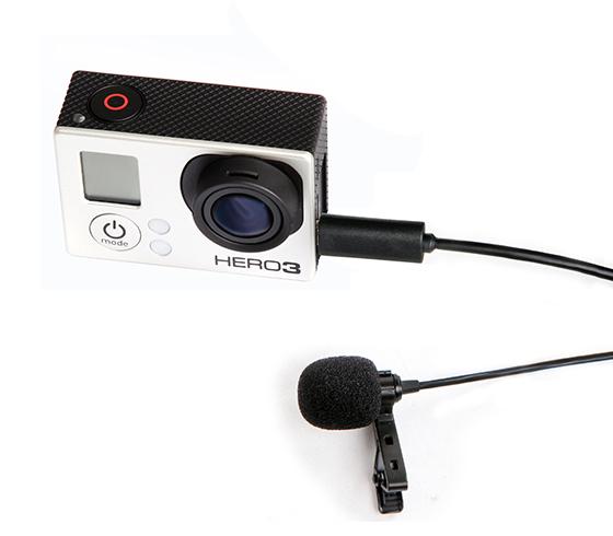 Boya BY-LM20 Lavalier Clip-on Omnidirectional Microphone for GoPro