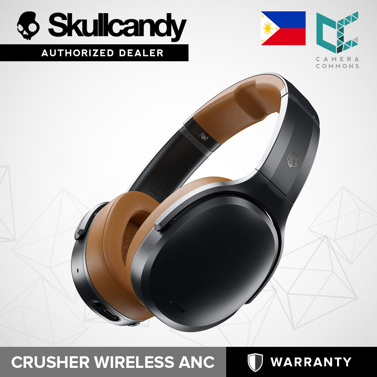 SkullCandy Crusher ANC Personalized Noise Canceling Wireless Headphone Headset