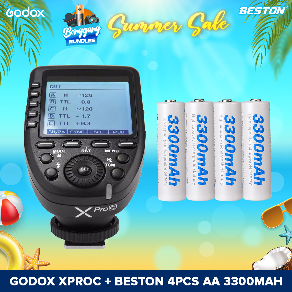 Godox XPro-C Version 1 / 2 TTL Wireless Flash Trigger for Canon Cameras XPRO X-PRO XPROII