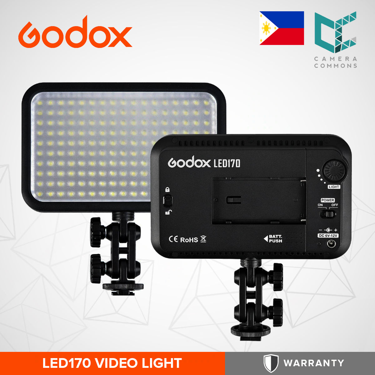 Godox LED170 LED170ii Video Light for Cameras Photography