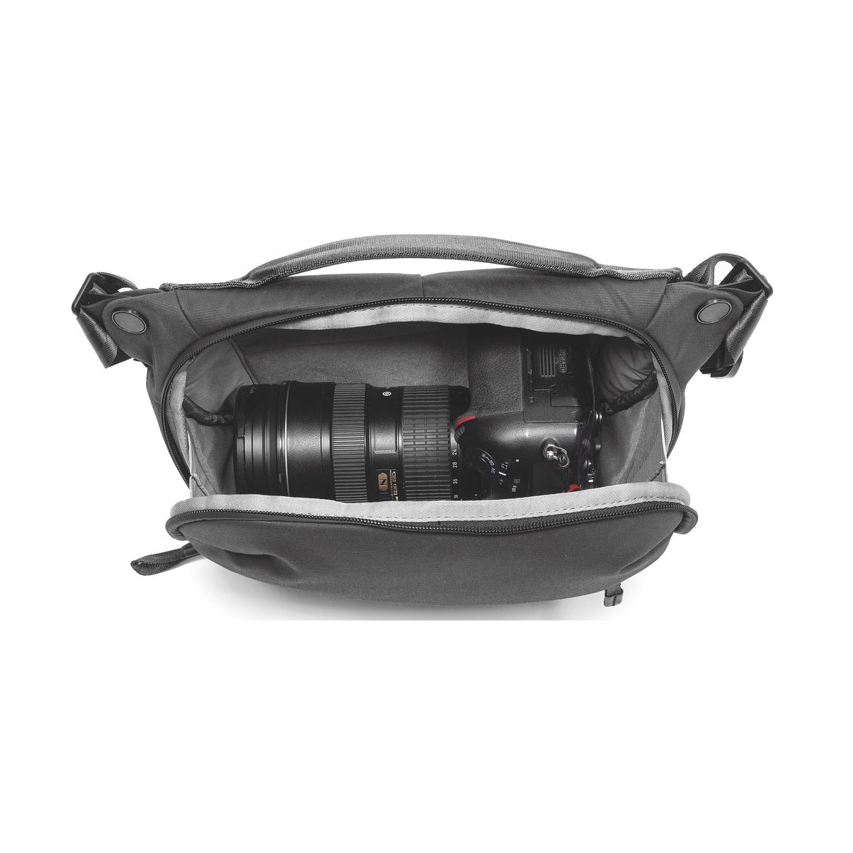 Peak Design Everyday Sling Bag v2 v3 6L Ash Black Midnight Version 2 / 3 for Camera Gear Accessories