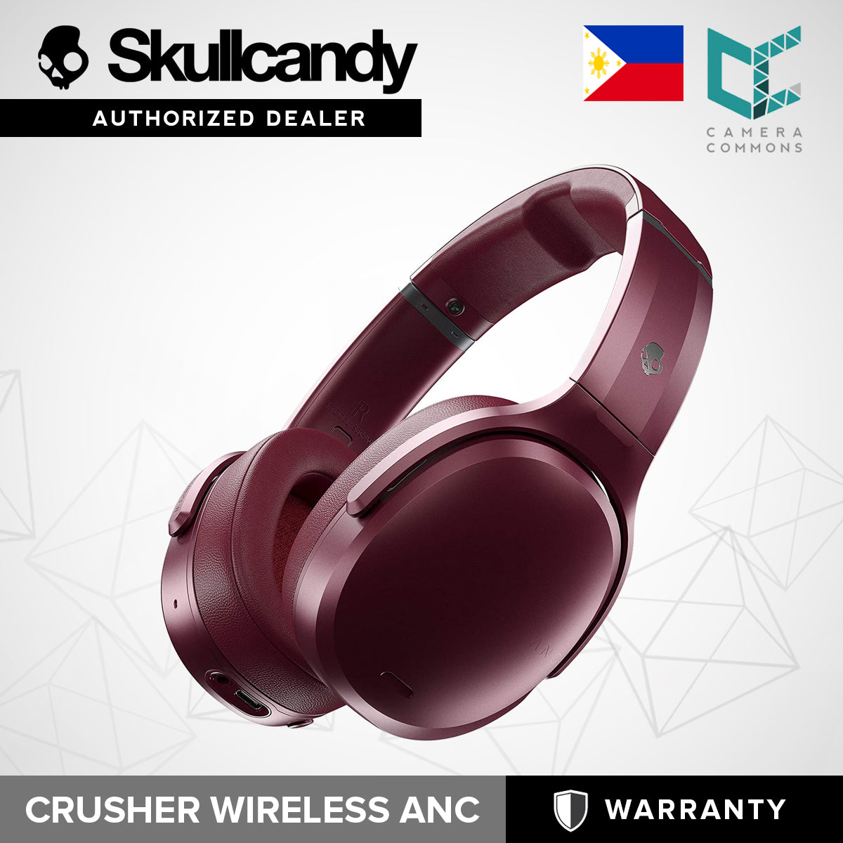 SkullCandy Crusher ANC Personalized Noise Canceling Wireless Headphone Headset