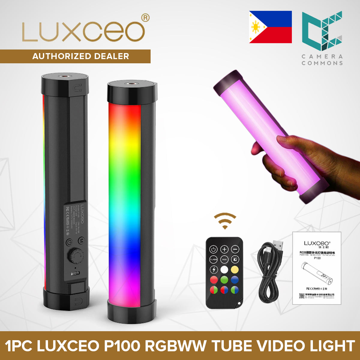 CLEARANCE LUXCEO LED P200 Mini Photography Studio Lighting