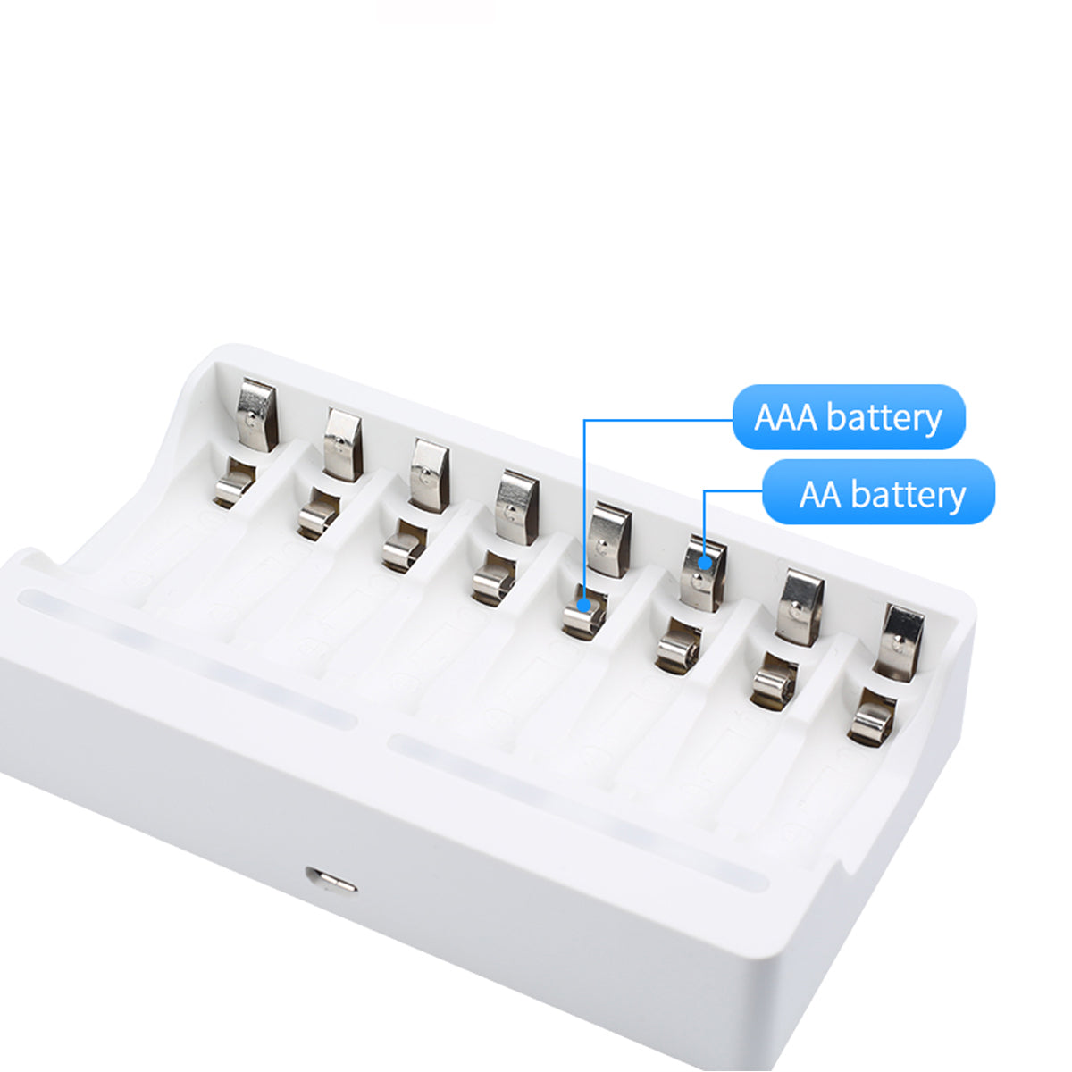 Beston C9010 8 Channel Smart Fast AA and AAA Rechargeable Battery Charger