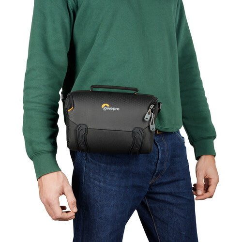 Lowepro Adventura SH 140 III Shoulder Camera Bag (Black) for Crop-Sensor Mirrorless & Lens