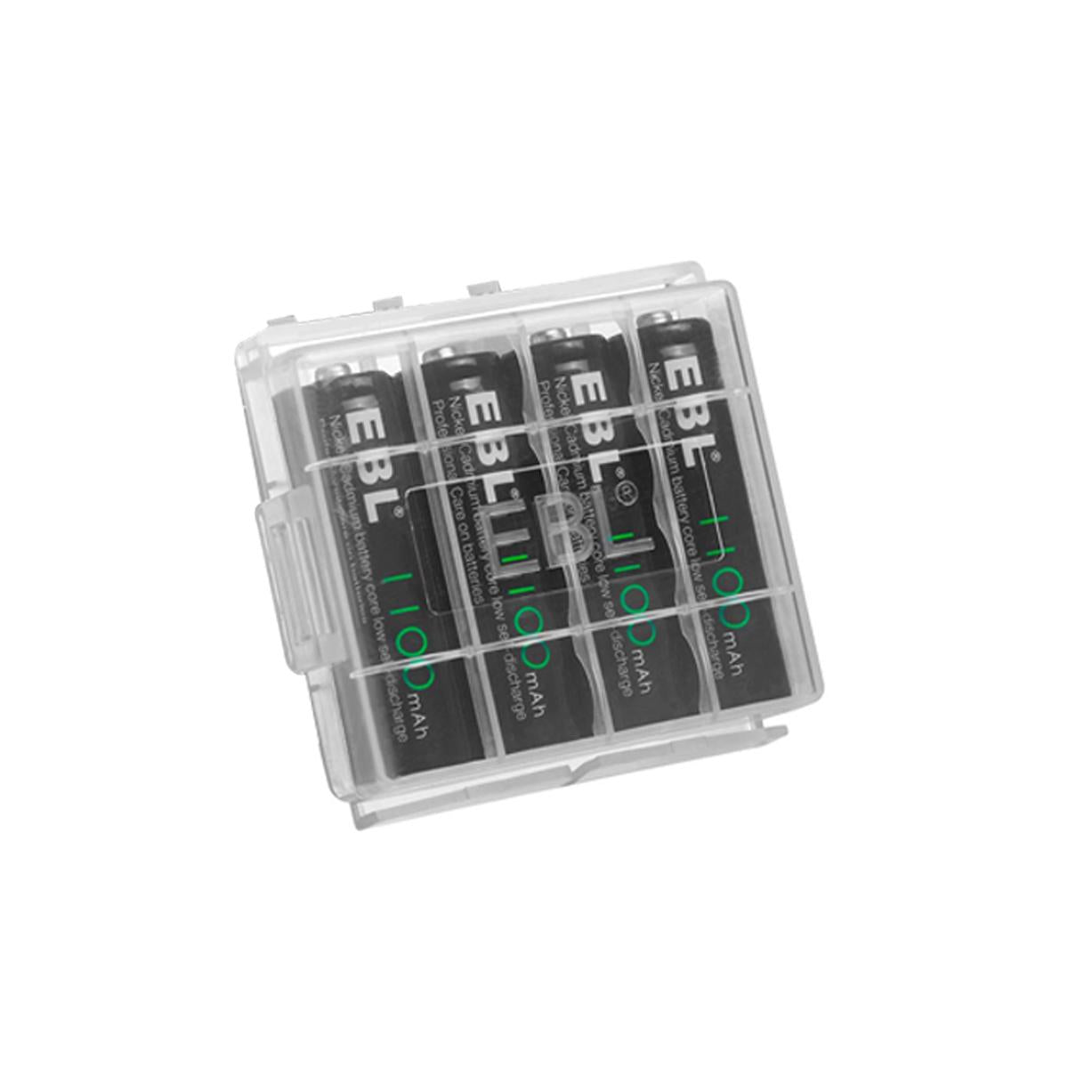 EBL 4 Pack 1.2V AA Size 1100mAh Rechargeable battery - Ni-CD NiCD Batteries Camera Commons PH