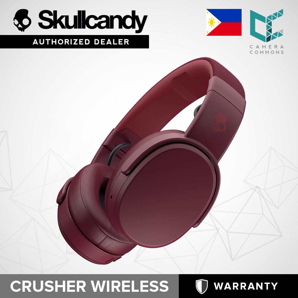 SkullCandy Crusher Wireless Over-Ear Headphone Headset