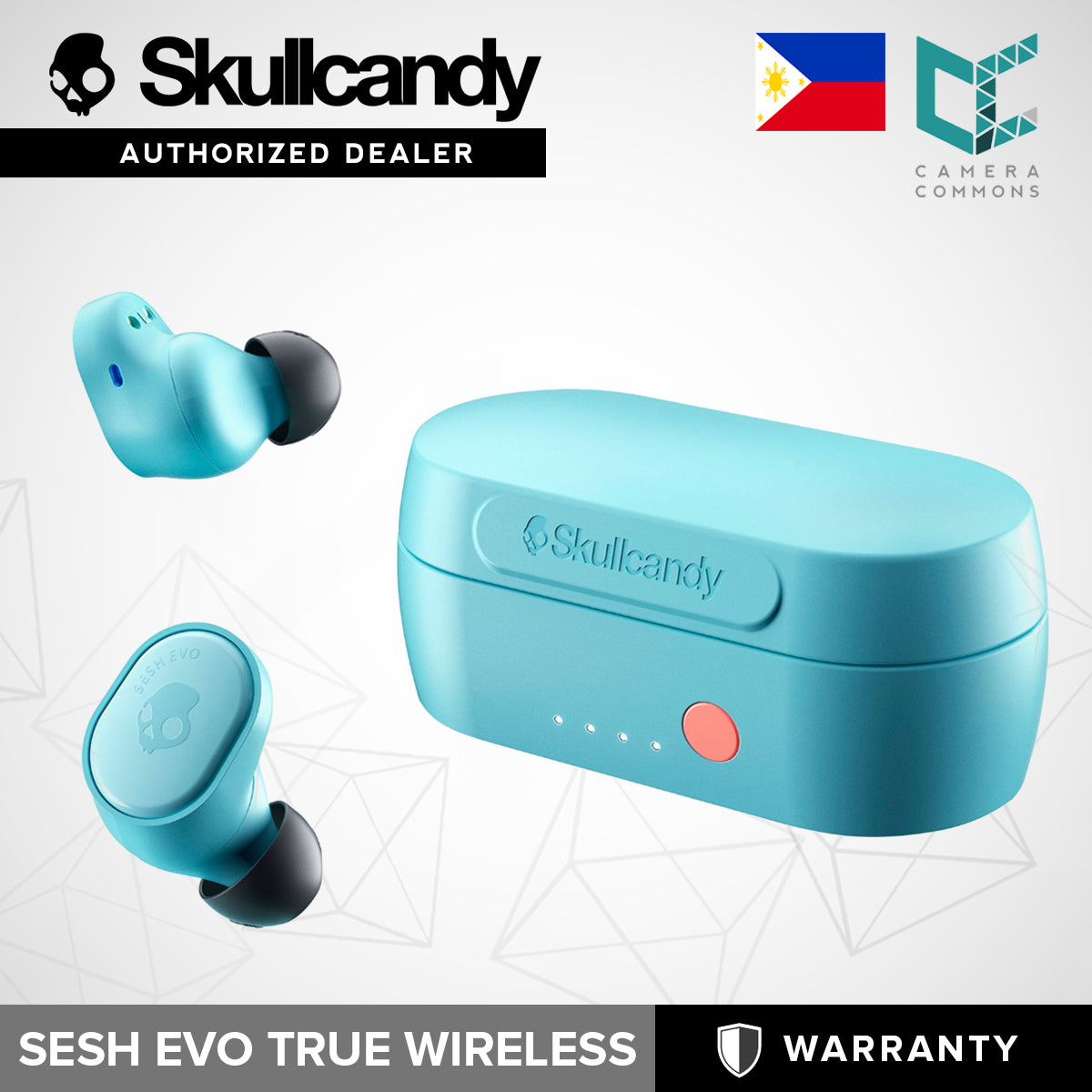 SkullCandy Sesh Evo True Wireless In-Ear Earbuds Headphones Earphones Bluetooth
