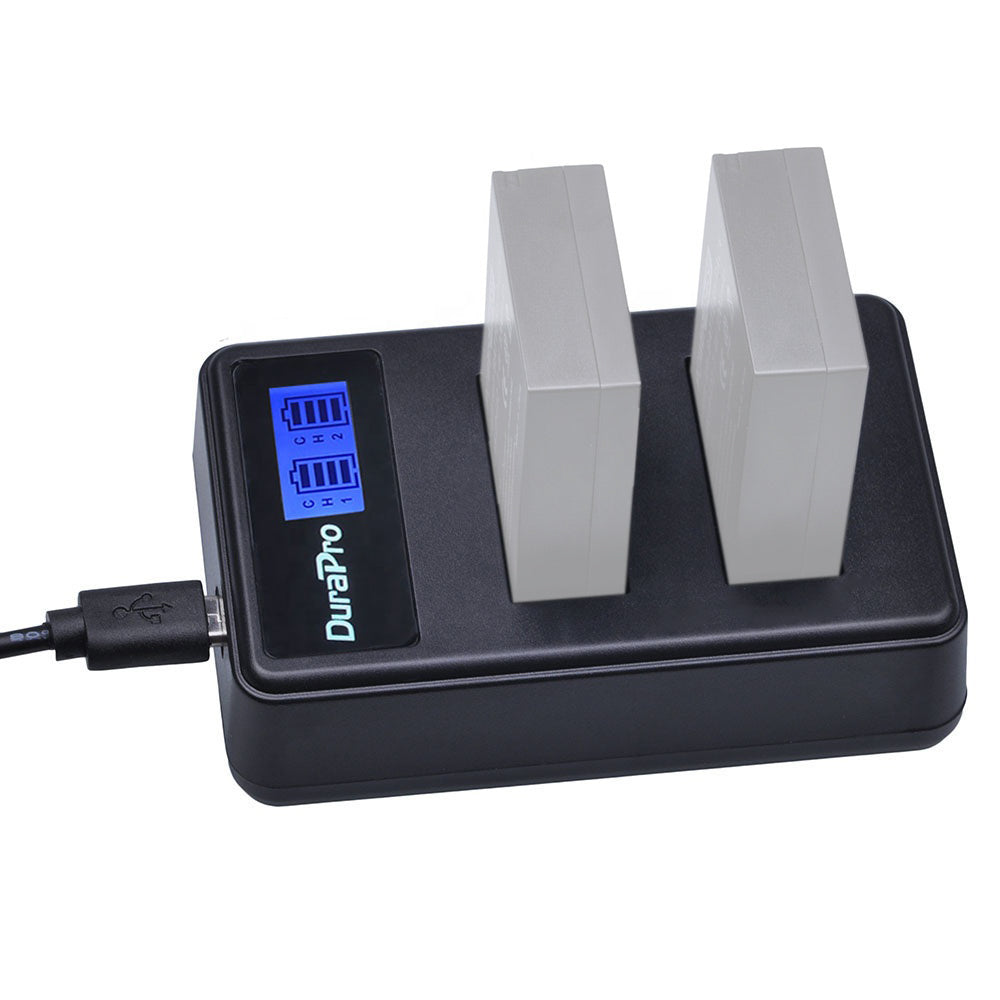 DuraPro 1pc LP-E12 LPE12 LP E12 Rechargeable Battery Charger+ USB Cable for Canon EOS