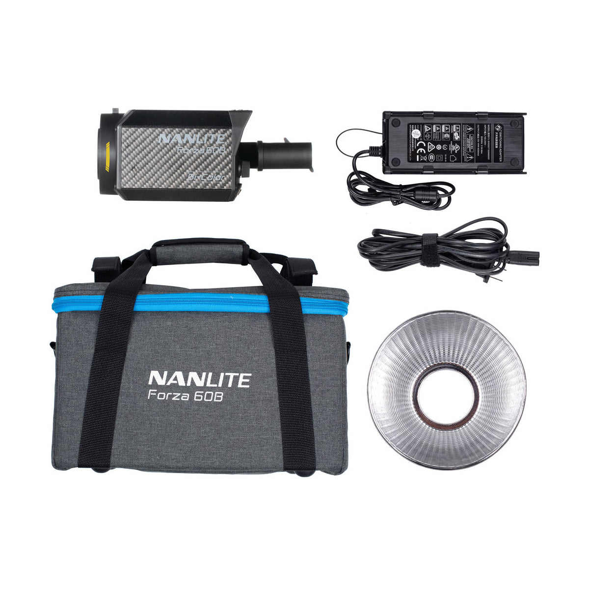 Nanlite Forza 60B Bi-Color LED Monolight Studio Light