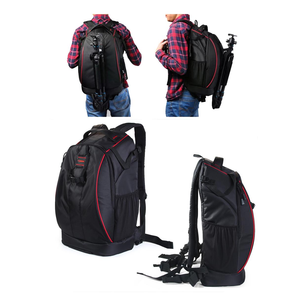 Canon Camera Backpack Medium Bag with Free Rain Cover and Laptop Sleeve for Photography