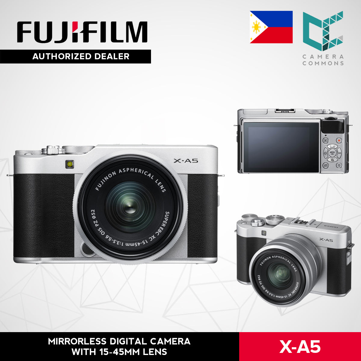 FUJIFILM X-A5 Mirrorless Digital Camera XA5
