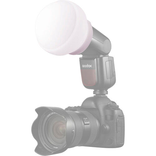 Godox AK-R22 Collapsible Diffusion Dome for Select Round Heads Flash Accessory Studio Equipment AKR22