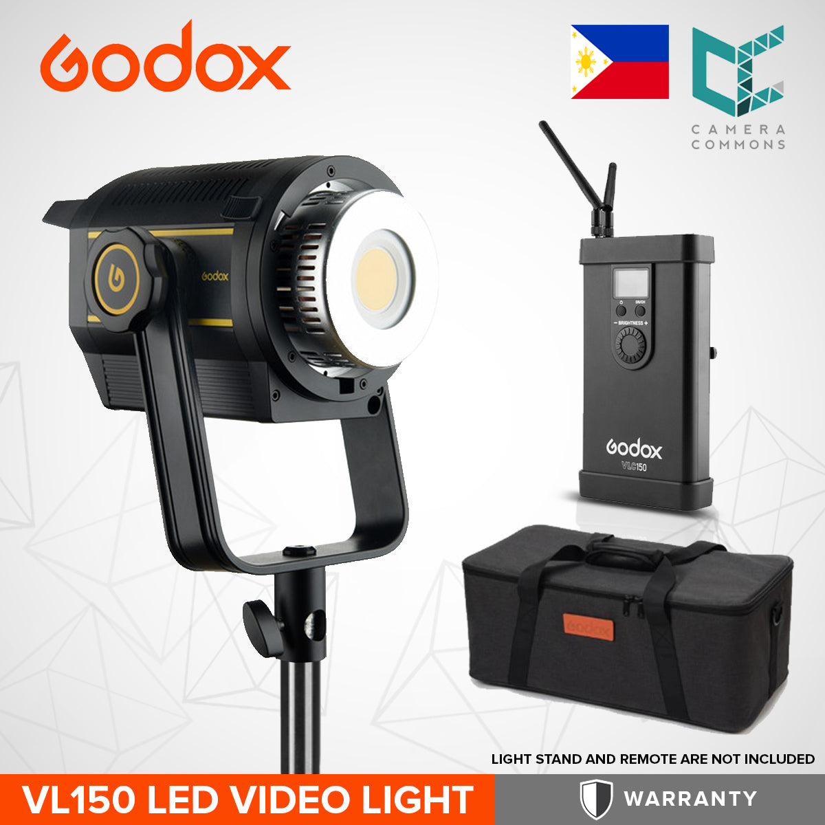CLEARANCE Godox VL150 VL200 VL300 LED Video Light VL150II VL200II VL300II LED Monolight Lighting