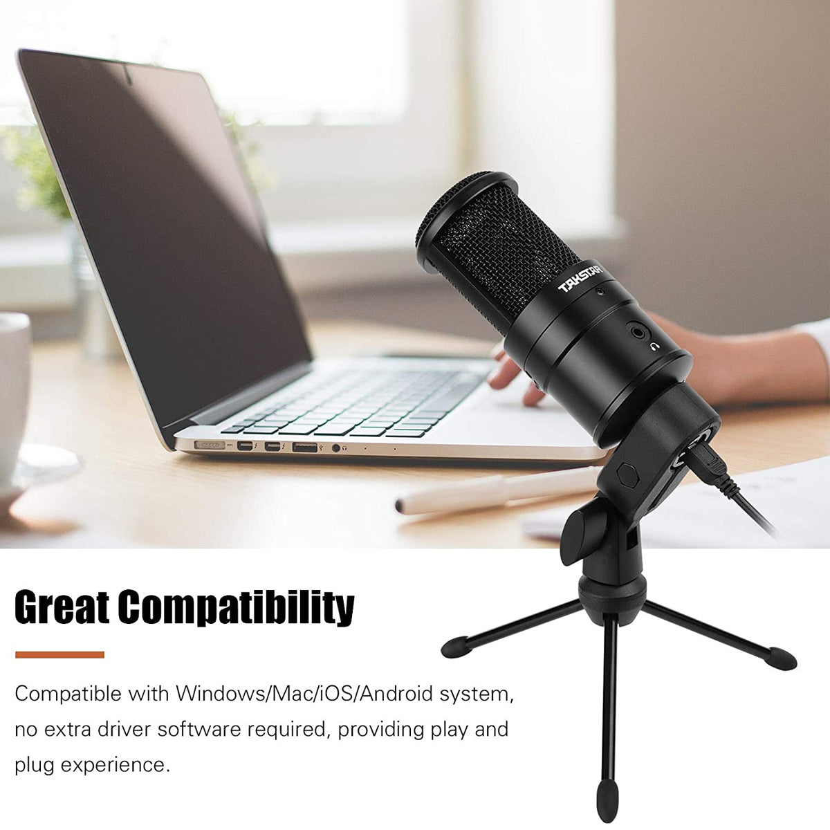 CLEARANCE Takstar MICROPHONE PC-K220 USB