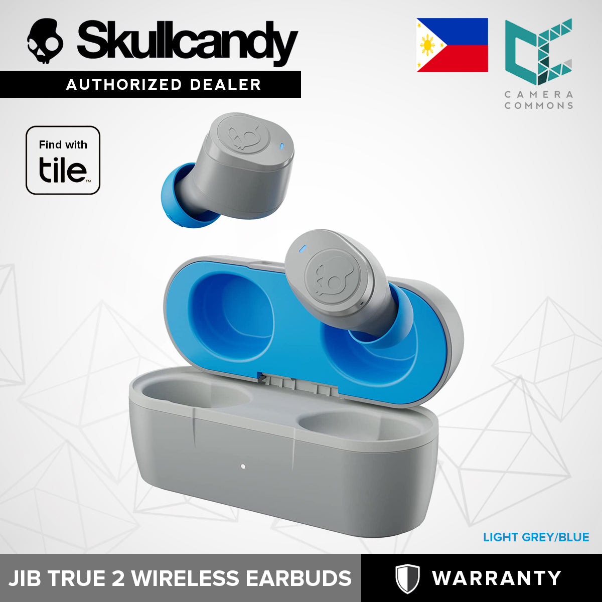 SkullCandy Jib True 2 Wireless Earbuds Bluetooth Water Resistant Earbud Find With Tile