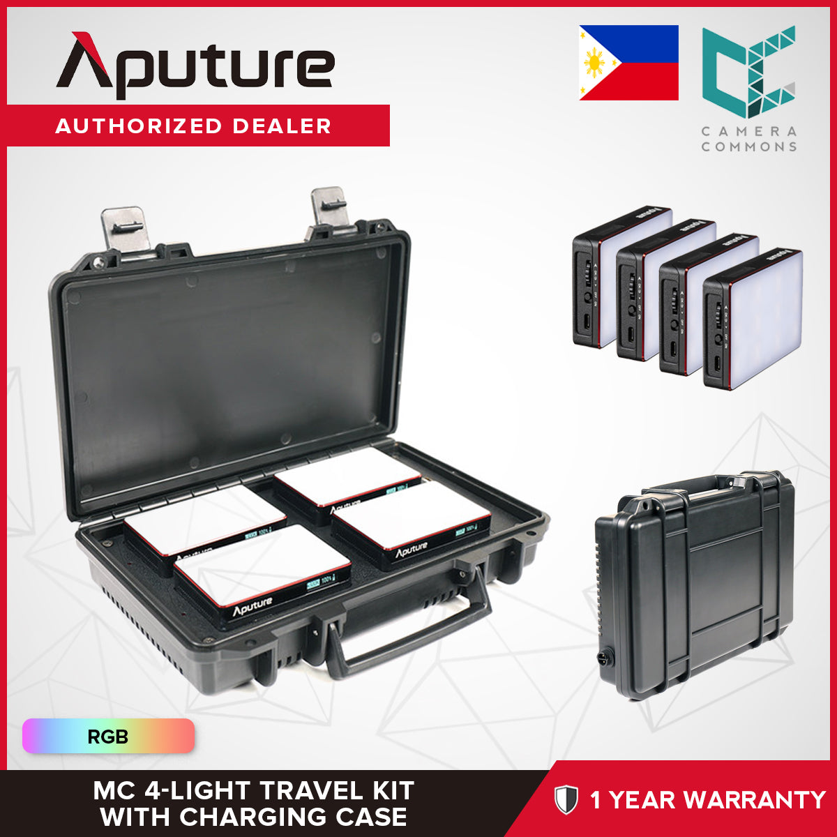CLEARANCE Aputure MC 4 KIT (APA0152A10)