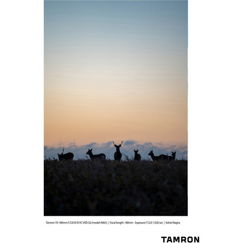 Tamron A065S 70-180mm f/2.8 Di III VC VXD G2 Lens for Sony E Full-Frame Mirrorless Cameras