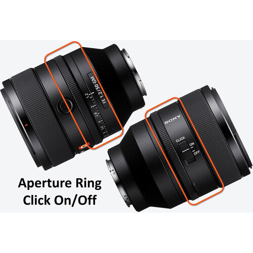 Sony FE 50mm f/1.2 GM Lens Full-Frame Mirrorless Standard Prime G Master AF/MF Switch SEL50F12GM