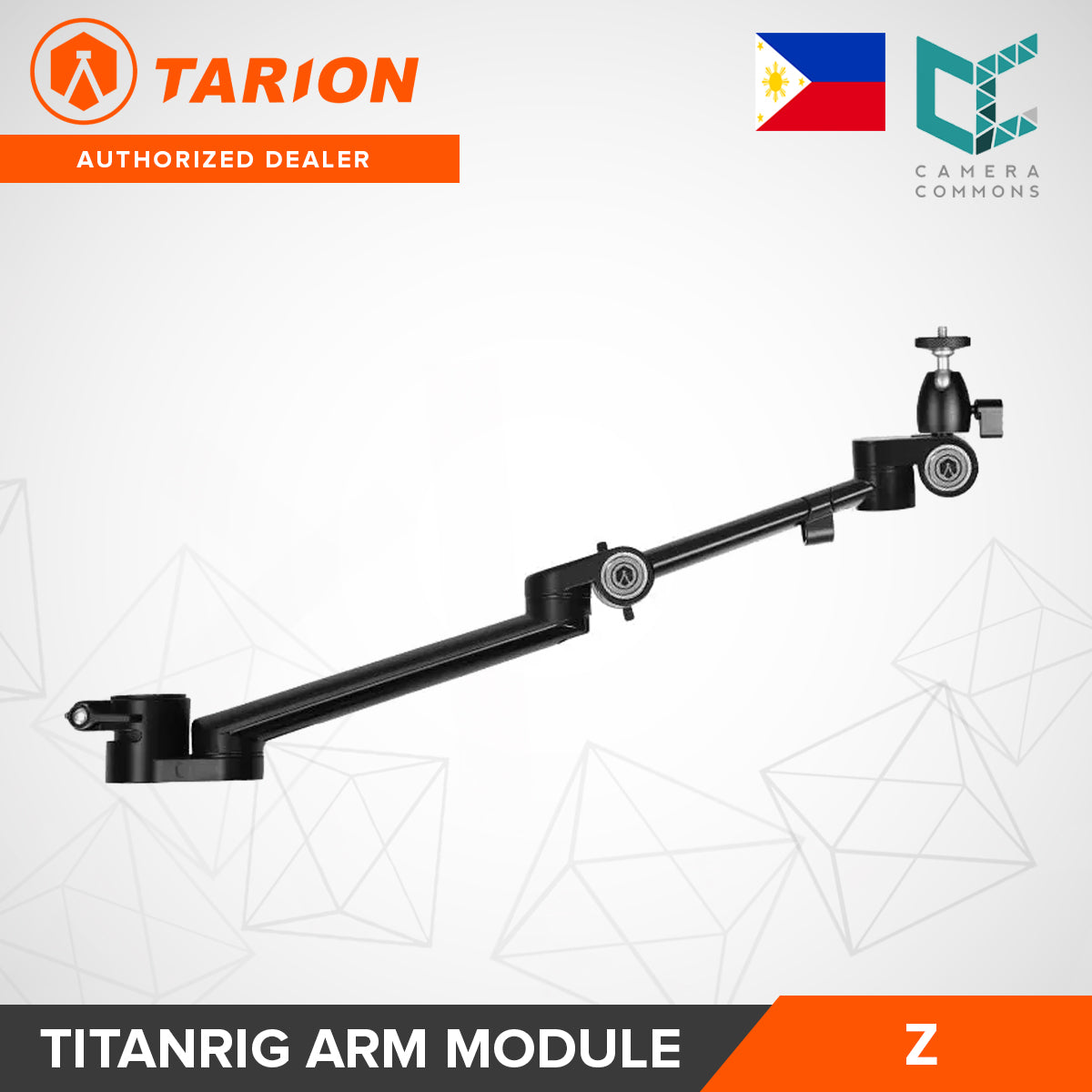 Tarion Titanrig Arm Module X Modular Arm for the Titanrig Desktop and Studio Stand