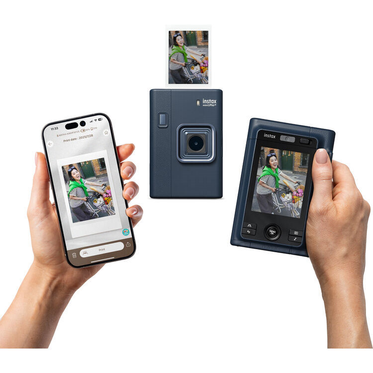 Fujifilm Instax Mini LiPlay+ Hybrid Instant Camera and Smartphone Printer LiPlay Plus