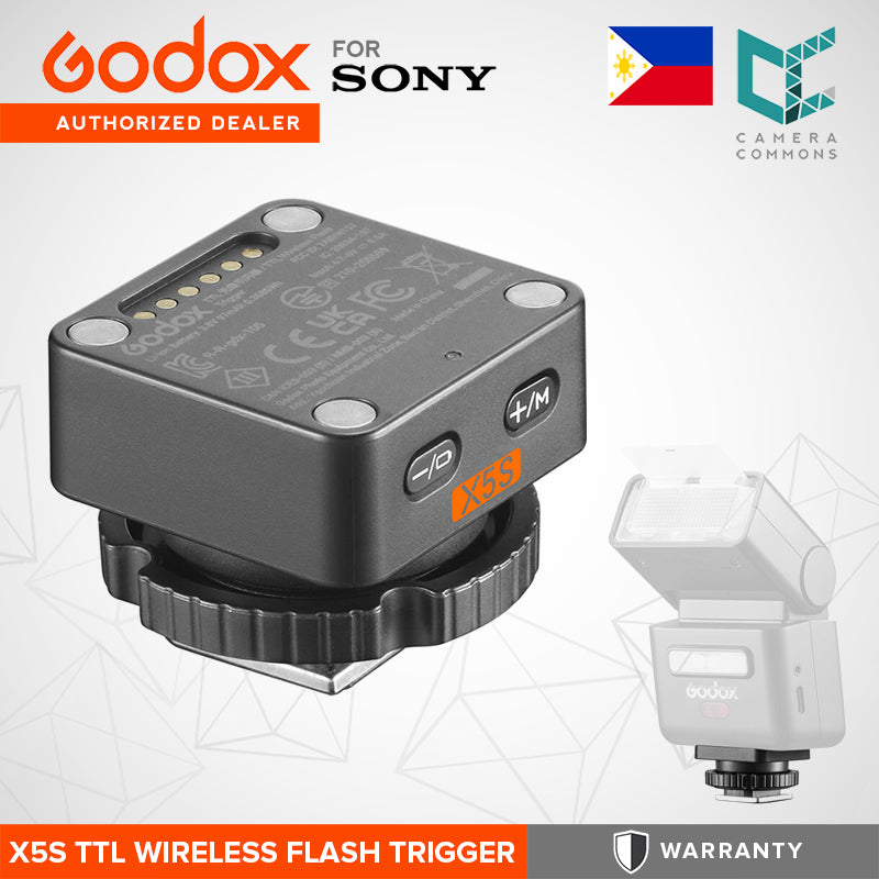 Godox X5 TTL Wireless Flash Trigger Integrated Hot Shoe for iT32 Mini Flash Camera Accessories