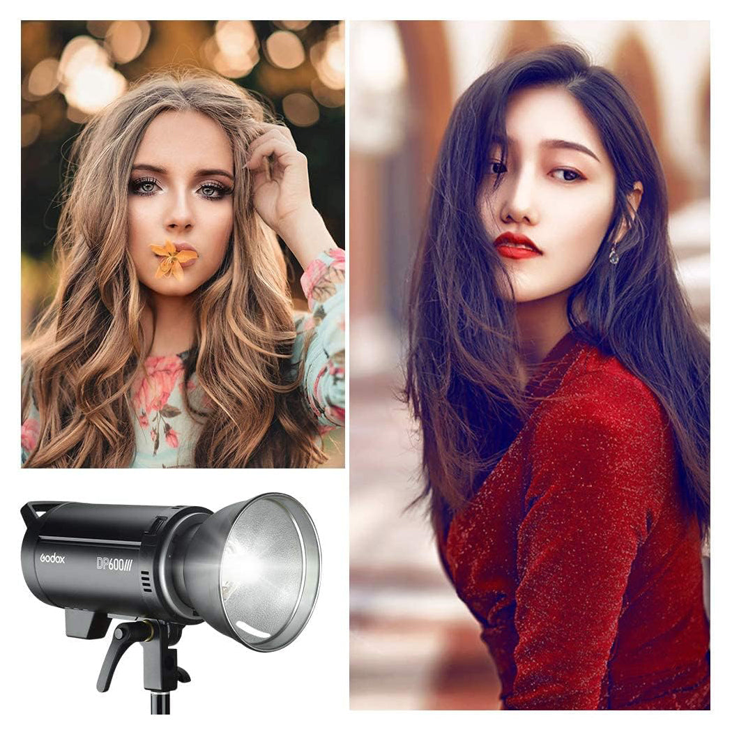 Godox DP600III Flash Head 600Ws with 150W Modeling Light Studio Equipment