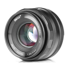 Meike 35mm f/1.4 Lens for Sony E Mount with FREE LENS HOOD 35mm MK35mm 35 1.4