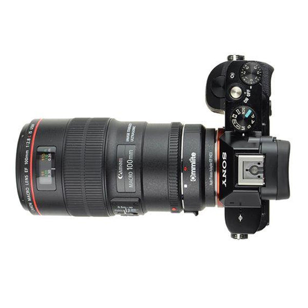 Commlite Auto-Focus EF-NEX Mount Adapter for Canon EF to Sony NEX Mount/ E Mount