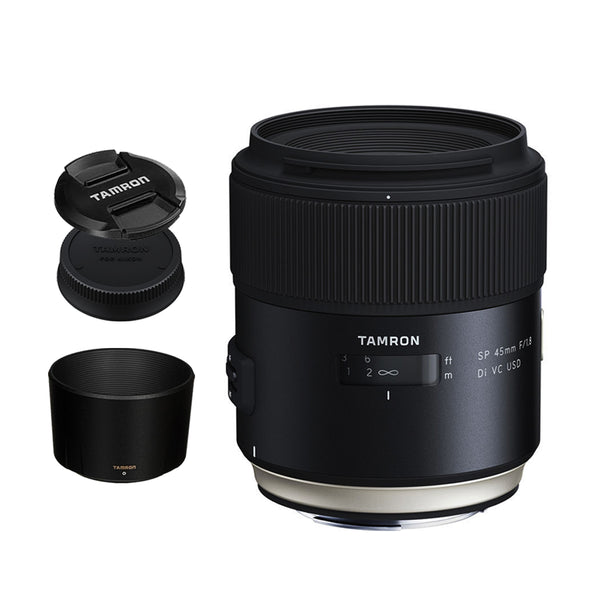 Tamron F013 SP 45mm f/1.8 Di VC USD Prime Lens for Canon DSLR EF Mount Full Frame