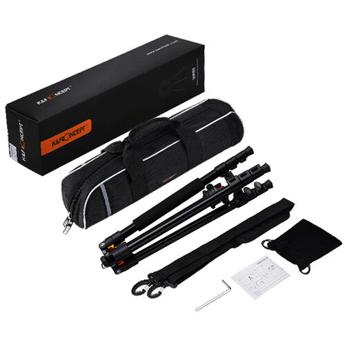 K&F Concept SA234 DSLR Aluminum Camera Tripod with Ball Head KF09.080V1