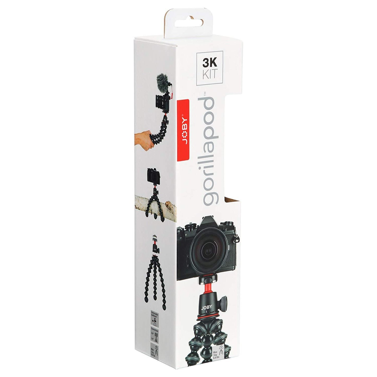 Joby GorillaPod 3K Flexible Mini-Tripod with Ball Head Kit (1507)