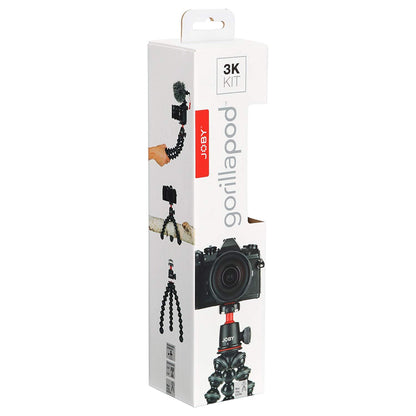 Joby GorillaPod 3K Flexible Mini-Tripod with Ball Head Kit (1507)